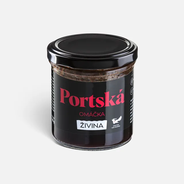 Portská omáčka z vína 140 g  ke zvěřině, jehněčímu masu či sýrům