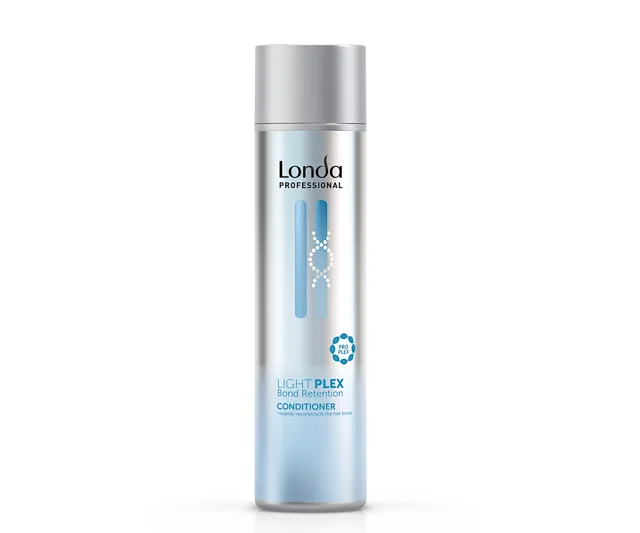 Posilující kondicionér pro chemicky ošetřené vlasy Londa Professional LightPlex Bond - 250 ml + dárek zdarma