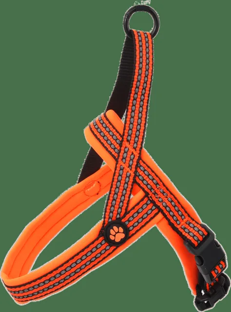 Postroj Active Dog Neoprene XS oranžový 1,5x40-45cm