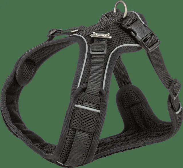Postroj FlexMesh Premium Trixie M 58–80 cm / 20 mm černý
