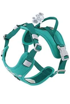 Postroj Hurtta Weekend Warrior II Eco Paví zeleň 55-70 cm
