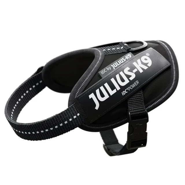 Postroj JULIUS-K9 IDC® Power černý - velikost Baby 2: obvod hrudi 33 - 45 cm