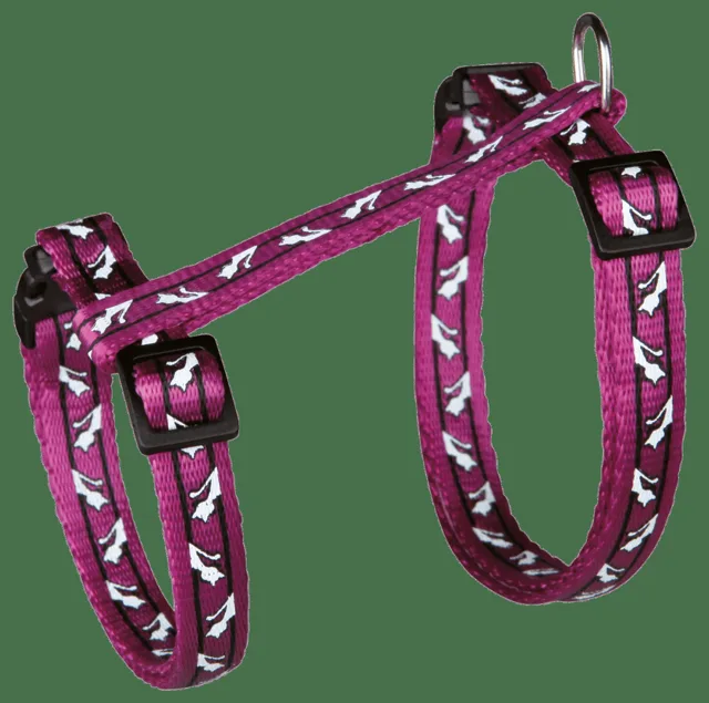 Postroj s vodítkem pro kočky nastavitelný Trixie 27-46cm * 10mm * 1,2m