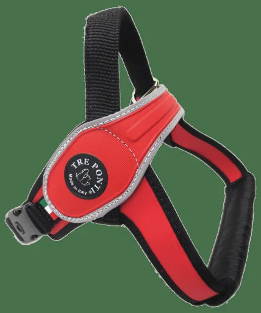 Postroj TRE PONTI reflexní od 20 do 30 kg červený