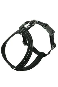 Postroj Y Hurtta Casual Eco černý 80-90cm