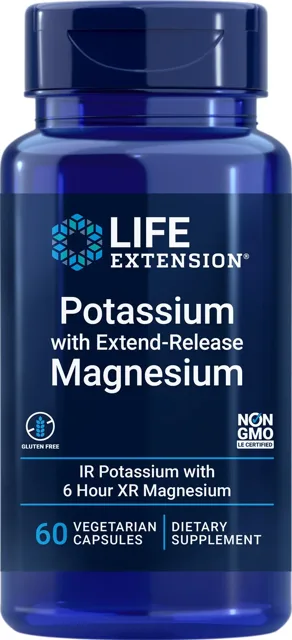 Potassium with Extend-Release Magnesium (Hořčík), 60 kapslí