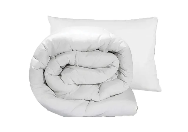 Povlečeme vše Set Komfort Peach přikrývka 140x200 cm, polštář 70x90 cm