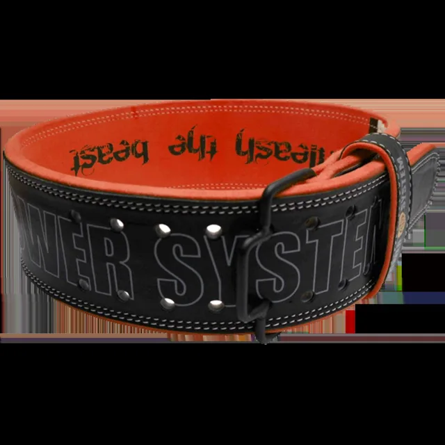 Power System Fitness opasek BEAST PS-3830 červený - L