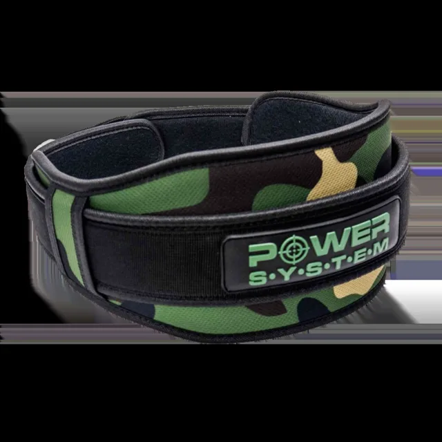 Power System Fitness opasek PREDATOR zelený - M