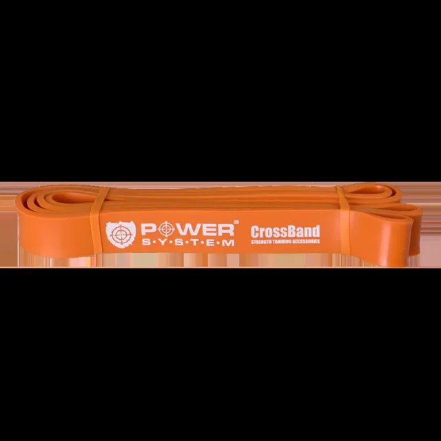 Power System Posilovací guma Cross Band - oranžová