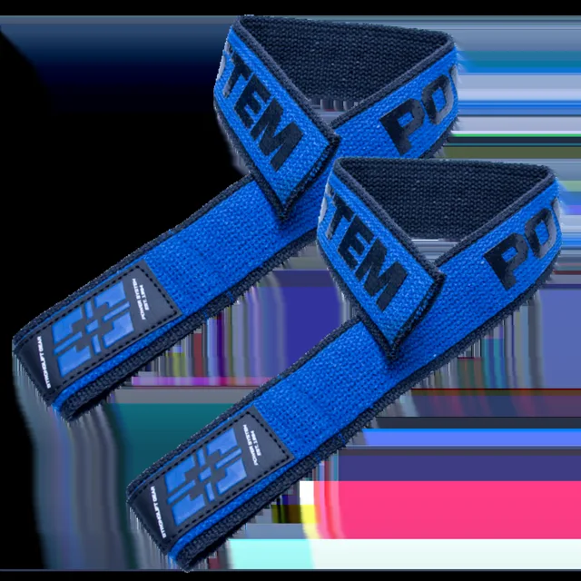 Power System Trhačky Lifting Straps Duplex 3401 - modré