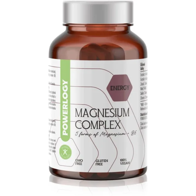 Powerlogy Magnesium Complex hořčík 90 cps