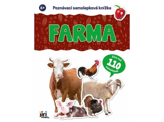 Poznávací samolepková knížka Farma