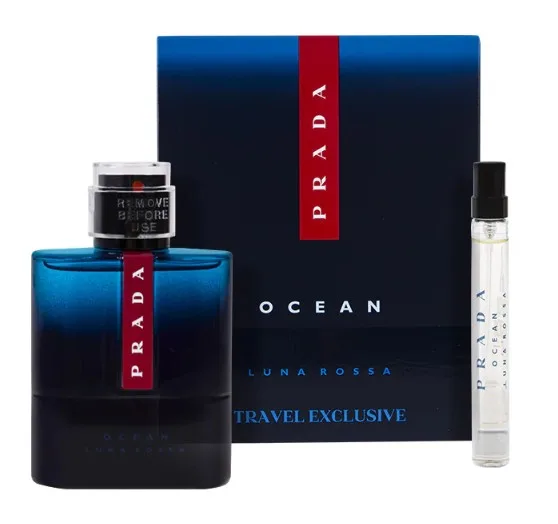 Prada Luna Rossa Ocean - EDT 100 ml (plnitelná) + EDT 10 ml
