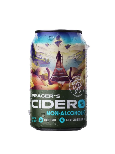 PRAGER'S Cider non-alcoholic 330 ml