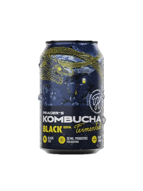 PRAGER'S Kombucha Black edition 330 ml
