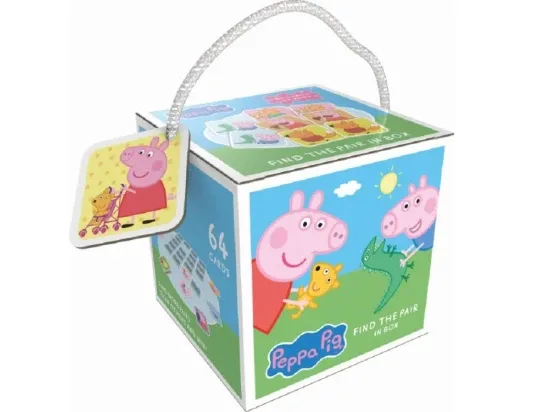 Prasátko Peppa pexeso na cesty