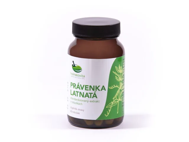 Právenka latnatá, 60 kapslí