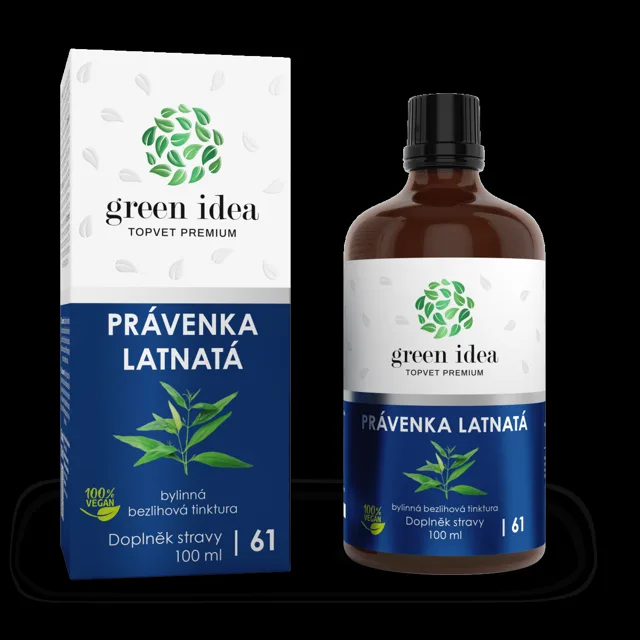 Právenka latnatá – bezalkoholová tinktura 100 ml – Green idea