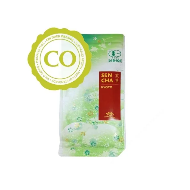 Pravý japonský zelený čaj SENCHA KYOTO nejvyšší kvality, 50 g - BIO