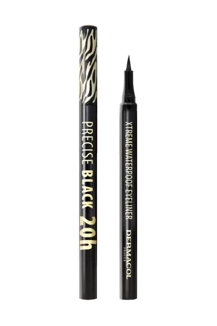 Precise black 20H extrémně voděodolná linka na oči Dermacol - Oficiální e-shop Dermacol