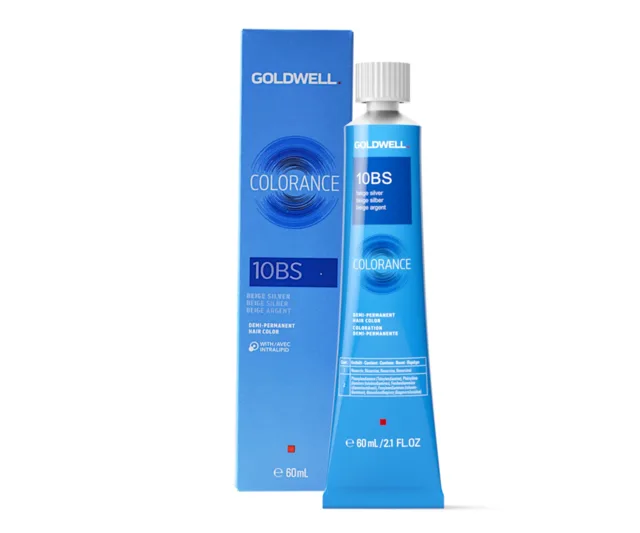 Přeliv na vlasy Goldwell Colorance 60 ml - 10BS béžově stříbrná (221553) + dárek zdarma