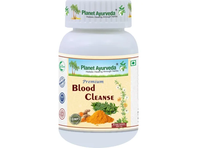 Premium Blood Cleanse - 500 mg, 60 kapslí