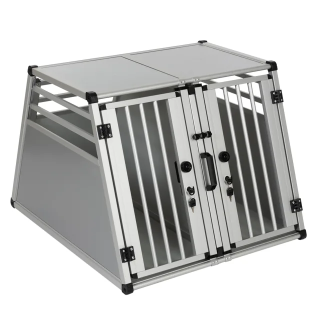 Přepravka AluRide - dvojitý box - vel. L: Š 80 x H 92 x V 65 cm