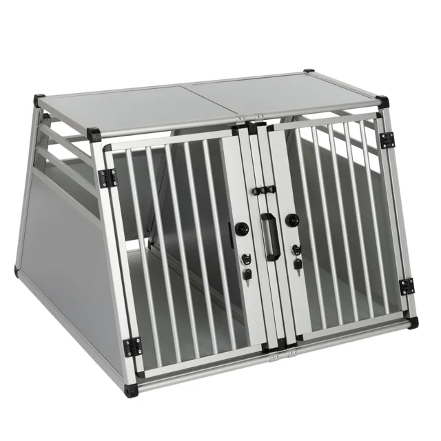 Přepravka AluRide - dvojitý box - vel. XL: Š 97 x H 92 x V 68 cm