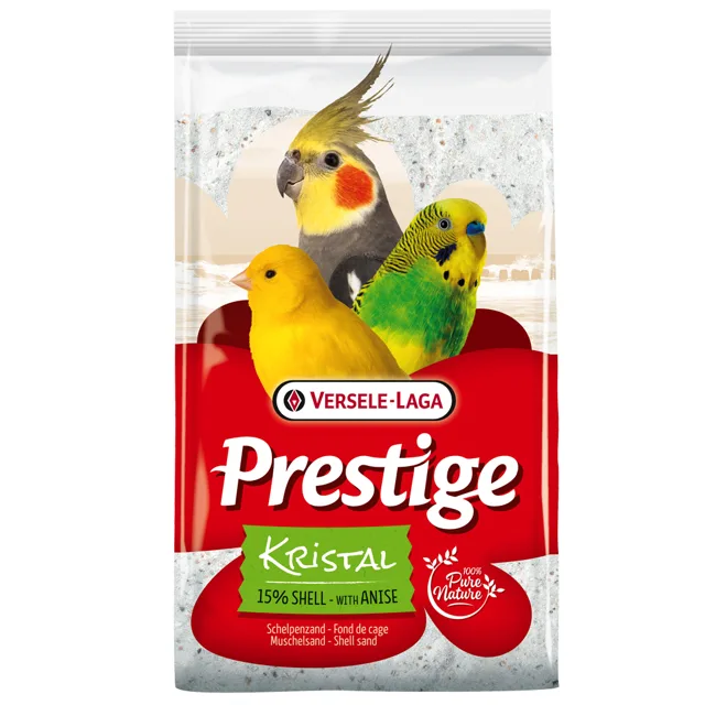Prestige Kristal písek pro ptáky s mušlemi - 5 kg