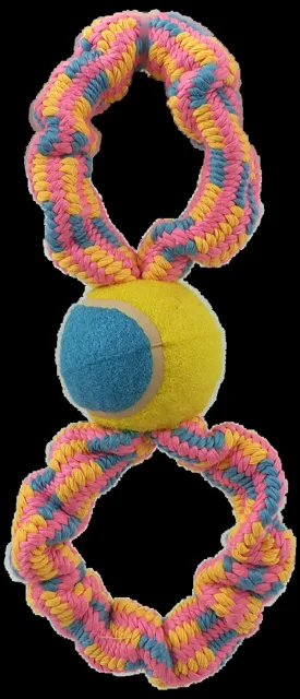 Přetahovadlo Dog Fantasy osmička + tenisák vzor 2, 27cm
