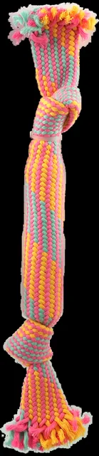 Přetahovadlo Dog Fantasy se zvukem vzor 1, 2 knoty 40cm