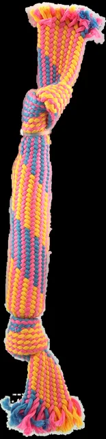 Přetahovadlo Dog Fantasy se zvukem vzor 2, 2 knoty 40cm