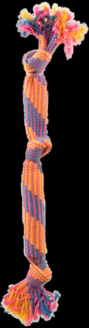 Přetahovadlo Dog Fantasy se zvukem vzor 2, 3 knoty 53cm