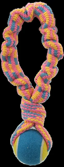 Přetahovadlo Dog Fantasy + tenisák vzor 2, 28cm