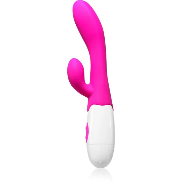 PRETTY LOVE Alvis vibrátor se stimulátorem klitorisu Pink 20 cm