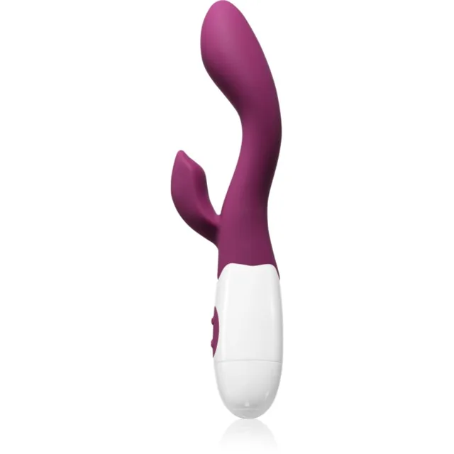 PRETTY LOVE Brighty Violet vibrátor se stimulátorem klitorisu 20 cm