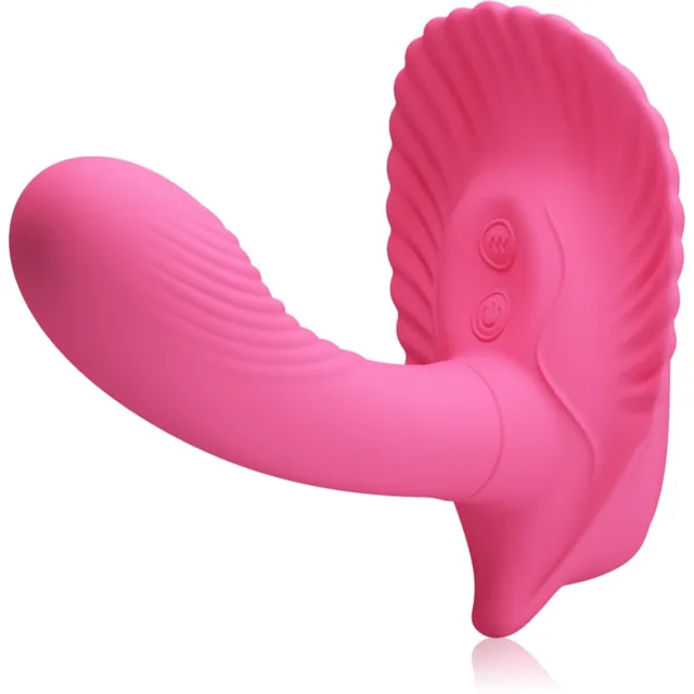 PRETTY LOVE Shell vibrátor do kalhotek s dálkovým ovládáním 13 cm