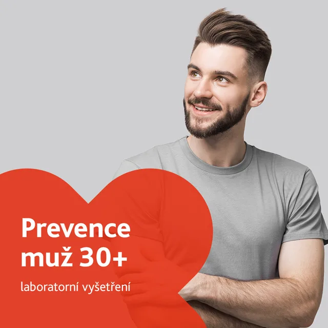 Prevence MUŽ 30+ laboratorní vyšetření