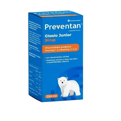 Preventan Clasic Junior Sirup 250 ml