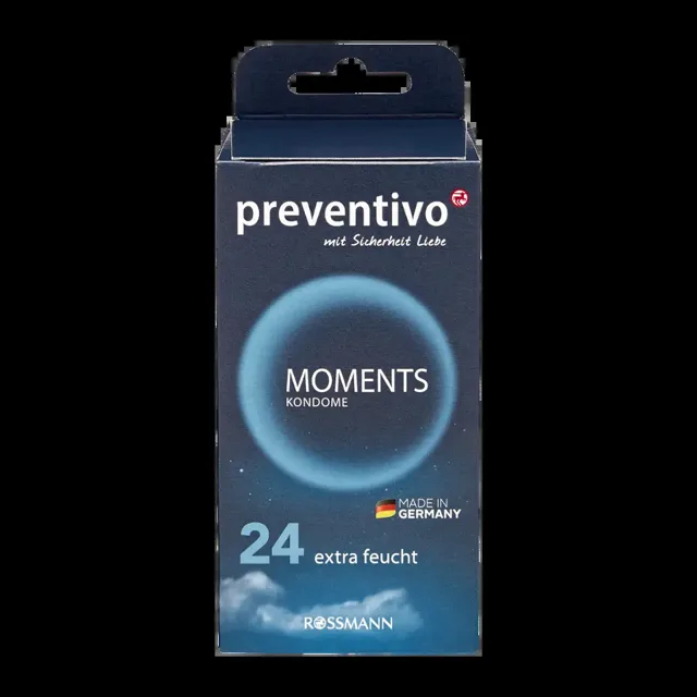 Preventivo Kondomy Moments s jemnou vůní 24 ks