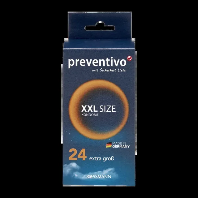 Preventivo Kondomy XXL, extra velké  24 ks