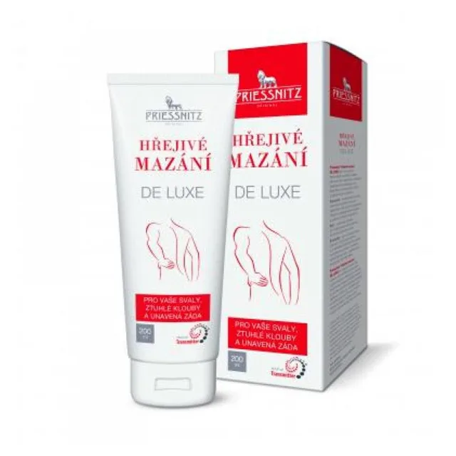 PRIESSNITZ Hřejivé mazání De Luxe 200 ml