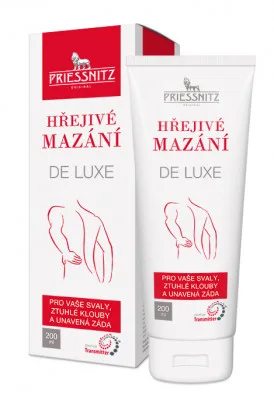 Priessnitz Hřejivé mazání DeLuxe 200ml