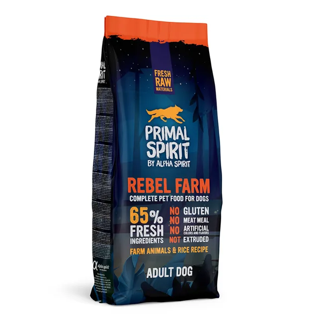 Primal Spirit 65% Rebel Farm krmivo pro psy - 12 kg
