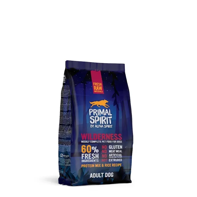 PRIMAL SPIRIT Dog 60% Wilderness 1 kg