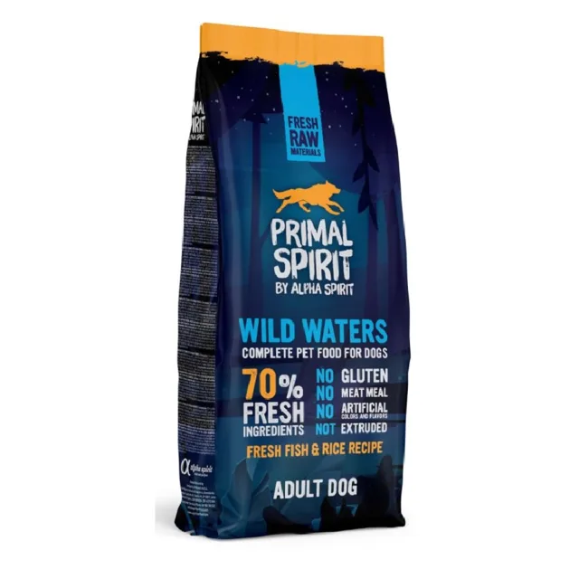 PRIMAL SPIRIT Dog 70% Wild Waters 2x12 kg