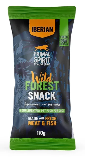 PRIMAL SPIRIT Dog Iberian Wild Forest Snack 110 g
