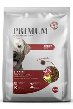 Primum Dog Adult Soft Lamb With Potato 1,5kg
