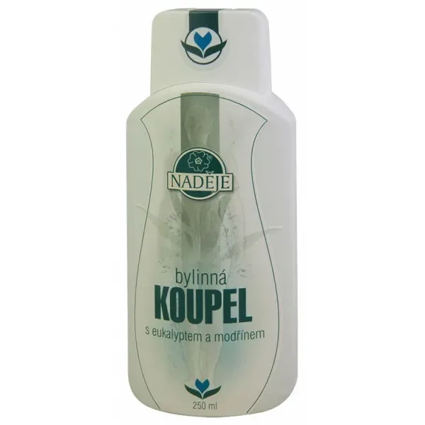 Přírodní koupel s eukalyptem a modřínem 250 ml